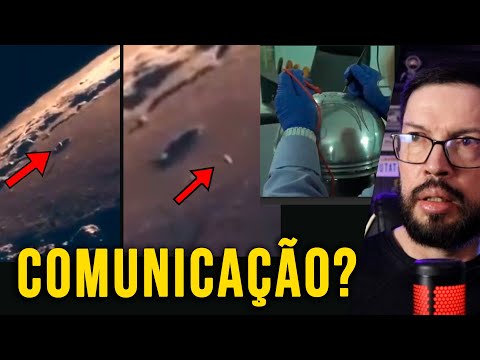 A PROVA DEFINITIVA APARECEU! - OBJETO ENORME SAI DE CRATERA LUNAR