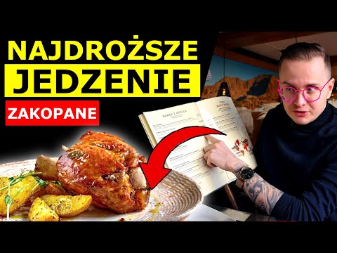 NAJDROŻSZE JEDZENIE W ZAKOPANEM - 250 ZŁ ZA OBIAD?!