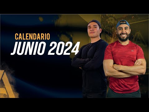 Calendario Junio 2024🔥Hipertrofia + Endurance