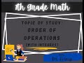 Mastering the Order of Operations with Integers