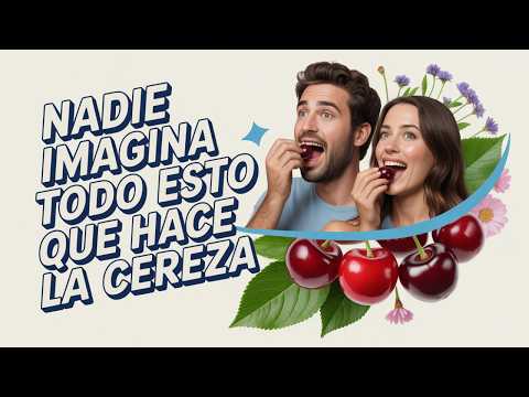 las INCREÍBLES Propiedades de la CEREZA ROJA Natural 🍒 5 PODERES Alucinantes de las Cerezas Rojas