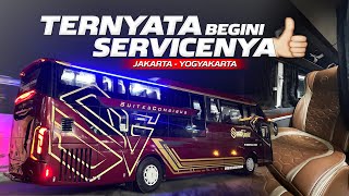 GAK SENGAJA PESAN BUS INI DI ONLINE‼️Trip Jakarta - Yogyakarta with Sant Gold