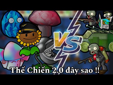 Plants vs Zombies EM: Đối đầu xe bọc thép cùng với mưa bom bão đạn !!!
