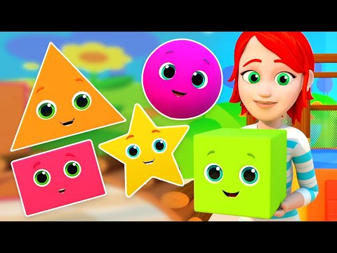 Shapes Song + More Learning Videos And Kids Songs