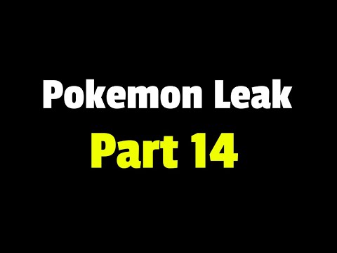 The Gamefreak Pokemon Leak - Part 14 (mega evolution)