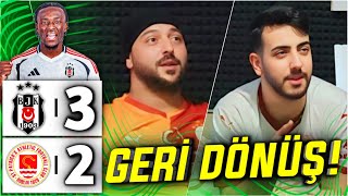 GALATASARAYLILAR BEŞİKTAŞ'IN AVRUPA MAÇINI İZLERSE |BEŞİKTAŞ 3-2 ST. PATRİCK'S|