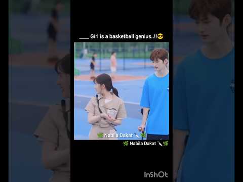 ___Girl is a basketball genius..!!😎