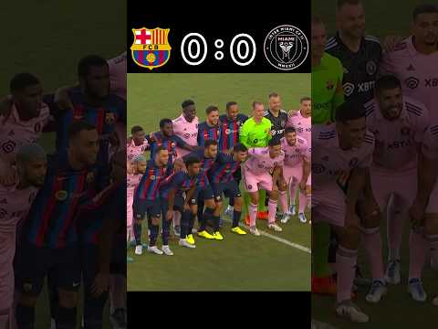 Full video ☝️FC Barcelona vs Inter Miami• Vibe football short