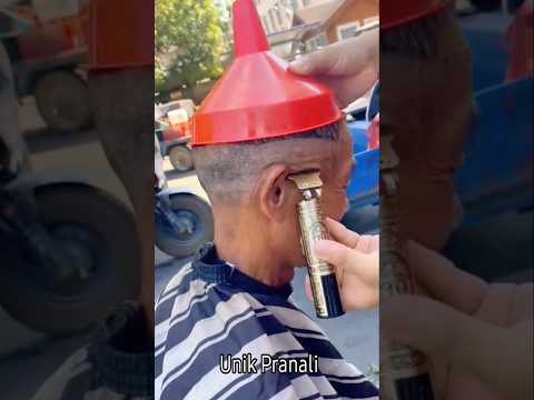 😱Bhaiya ने दादाजी का बाल काट दिया🤯कटोरा Cut में Hero🤮🤪🤣 #hairstyle #funny #shortvideo #shorts
