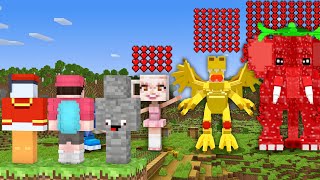Welches NEUE VERRÜCKTE BRAINROT MOB ist STÄRKER in Minecraft?