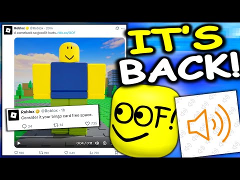The "OOF" sounds return is more interesting than you might think! (ROBLOX)