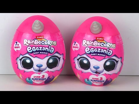 $10 Tuesday: RainboCorns Eggzania Baby Mania Surprise Plush ✨ Unboxing & Review #rainbocorns