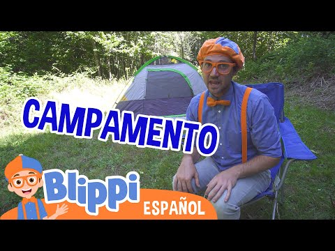 Blippi va de campamento 🏕️ | Blippi Español | Videos educativos para niños | Aprende y Juega