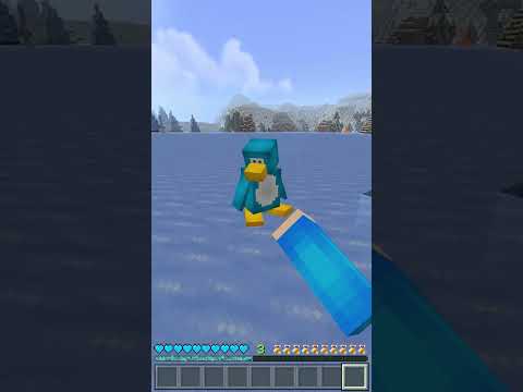 ماين كرافت لكن البطريق يريد ان يأكل ماشا 🥶 #ماين_كرافت #minecraft