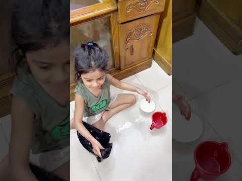 “ভাবছি ঘর পরিষ্কারের খালাকে ছুটি দিয়ে মেয়েদের চাকরি পাকাপোক্ত করে দেব।”🤣 #shorts #funny #familyfun