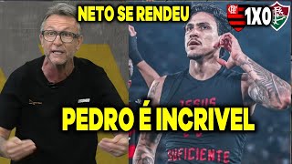 CRAQUE NETO FICOU EM CHOQUE COM FLAMENGO "PEDRO É SURREAL DE BOM" FLAMENGO 1X0 FLUMINENSE
