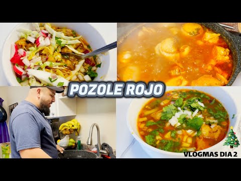 INTENTANDO HACER POZOLE POR PRIMERA VEZ ✨| VLOGMAS DIA 2 🎄