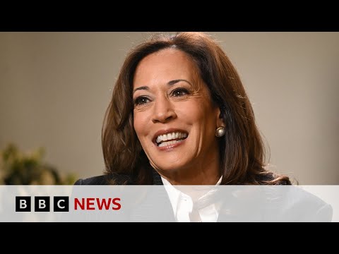 YouTube video thumbnail: 'I Am Not Done' - Kamala Harris Tells BBC She May Run for US President Again