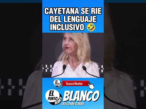 CAYETANA SE RIE DEL LENGUAJE INCLUSIVO DE SANCHEZ #shorts #sanchez #cayetanaalvarezdetoledo #vox