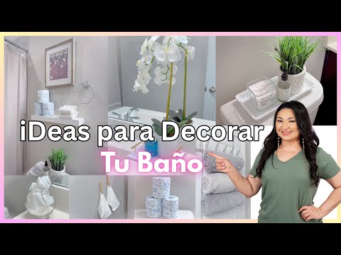 Nuevas iDEAS para DECORAR tu BAÑO / Bathroom Decor ideas