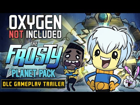 Oxygen Not Included: The Frosty Planet Pack DLC Launch ❄️ [Gameplay Trailer]