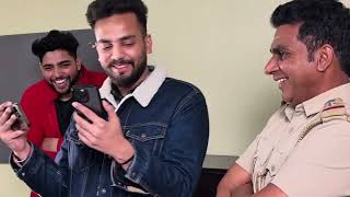 Elvish ke shoot par sher |Bts | Gurugaon Web Series Part 2 |Akshay yadav @ElvishYadavVlogs