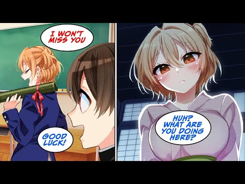 ［Manga dub］I woke up during our graduation trip and my childhood friend…［RomCom］