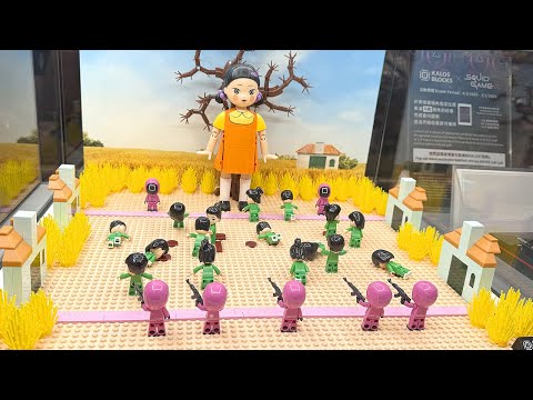 Squid Game 2 오징어 게임 2 | Young-hee 영희 | KALOS BLOCKS SQUID GAME 2 POP-UP STORE | Compatible with LEGO