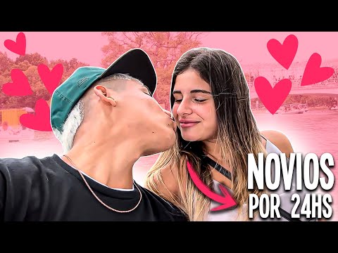 SIENDO NOVIOS POR 24HS 🙈💘