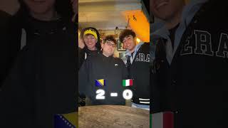 REACTION 🇧🇦BOSNIA-ITALIA🇮🇹 | Che amarezza.💔