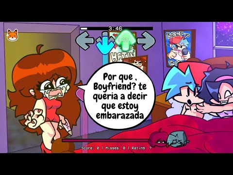 Boyfriend engaña a Girlfriend con Nene  FNF. #fridaynightfunkin #fnf #boyfriend #skyfnf