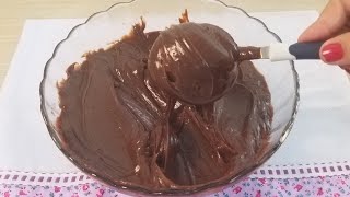 Recheio Cremoso de Chocolate para Bolos e Tortas | Brigadeiro Gourmet Cremoso