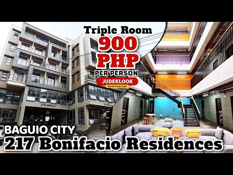 217 Bonifacio Residences | Triple Room with Balcony - Murang Hotel sa Baguio City