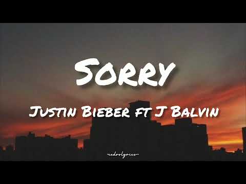 Sorry Remix // Justin Bieber ft. J Balvin ; (Lyrics/Letra) 🎵