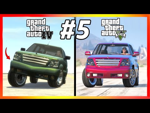 16 BIGGEST DOWNGRADES From GTA IV to GTA V 👎