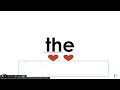 Heart Word Method Overview
