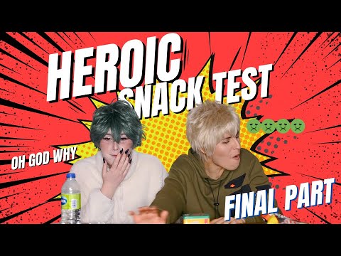 BNHA Cosplay | { Heroic Snack Test} BakuDeku - Final Part