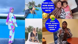 AYAT k sath humlogoka vacation ka first day kaysa raha 🥰 || life ka best Birthday 😢 #vlog 