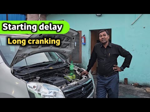 starting delay wagon r || Long cranking problem