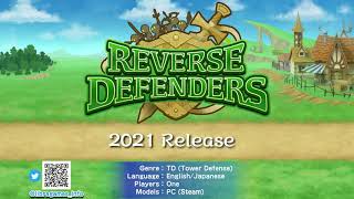 Tower defense game Reverse Defenders announced for PC