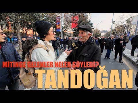 Tandoğan Mitingindeyiz | Mitinge gelenler neler anlattı? | ANKARA | Sokak Röportajları