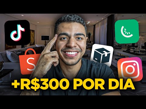 TOP 5 MANEIRAS DE GANHAR DINHEIRO NA INTERNET EM 2025 - GANHE R$300 POR DIA (DINHEIRO ONLINE)