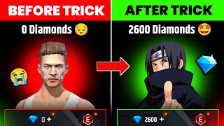 🔥💎 2600 Free Diamonds in Free Fire Trick. How to Get Free diamond in freefire max. Free Diamond App