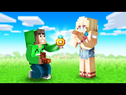 I PROPOSED In MINECRAFT (She Cried)