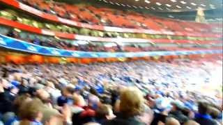 Arsenal London 0:2 Schalke 04 Wechselgesang mit Oberrang