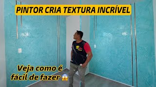 VEJA COMO ESSE PINTOR FEZ ESSA TEXTURA você também pode aprender #texture #pintura