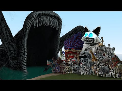 NEW SEA EATER ZOONOMOLY MONSTER VS ALL ZOONOMOLY AND ZOOCHOSIS MONSTERS In Garry's Mod!