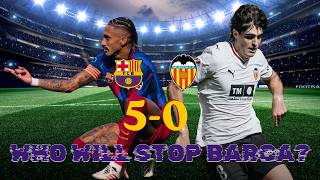 BARCA MAKE IT RAIN ON VALENCIA🔥