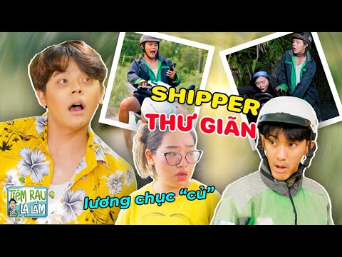 Lần Đầu Làm Anh Chàng SHIPPER THƯ GIÃN, Chủ Tiệm HẾT HỒN Vì Khách Vip | Tloo Tiệm Rau Lạ Lắm #trll