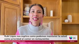En Por Tu Salud Rubi Lopez nos explica como mantener nuestra salud como prioridad en un restaurante